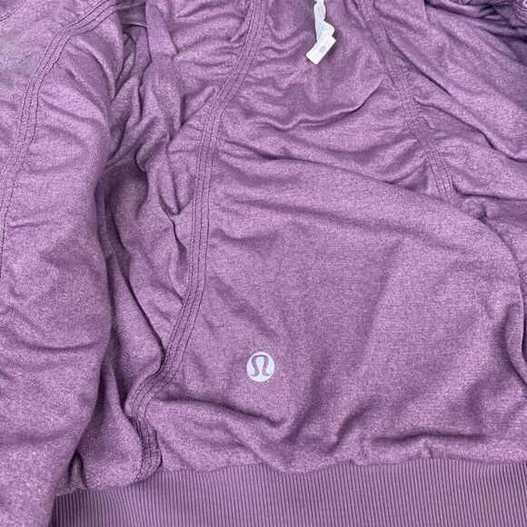 Lululemon Women’s Size 4 Dance Studio Jacket III Purple Fog Hoodie Full Zip - Picture 16 of 16